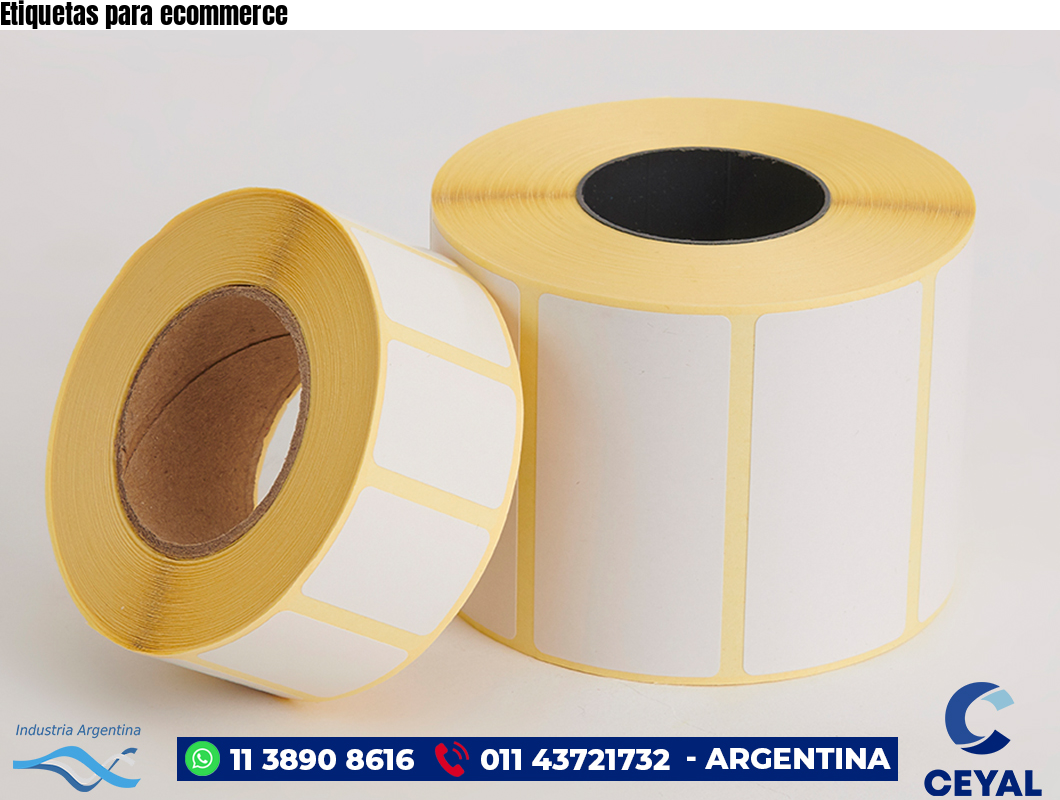 Etiquetas para ecommerce