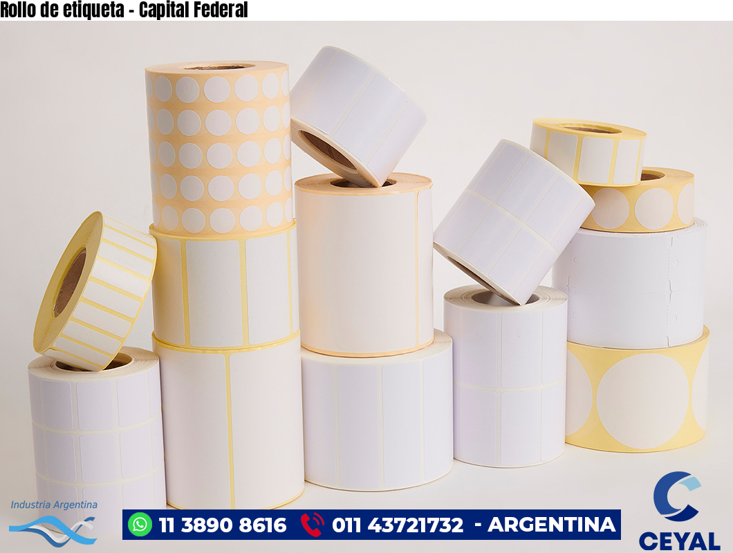 Rollo de etiqueta - Capital Federal
