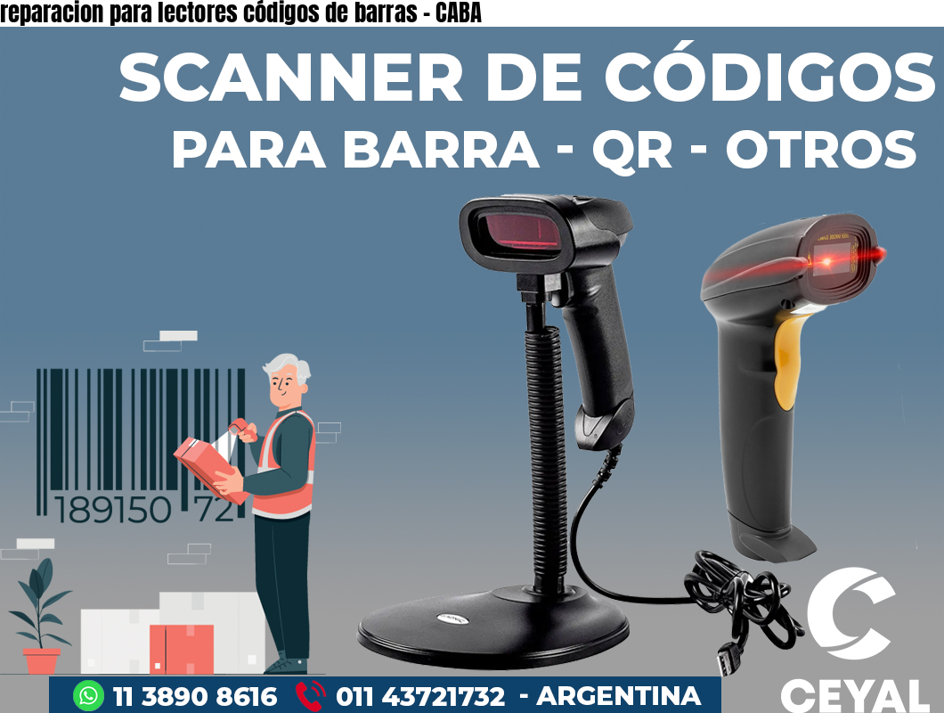 reparacion para lectores códigos de barras – CABA