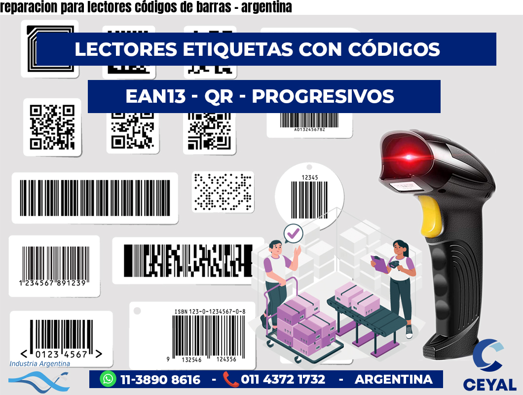 reparacion para lectores códigos de barras - argentina