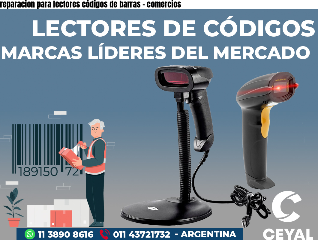 reparacion para lectores códigos de barras – comercios
