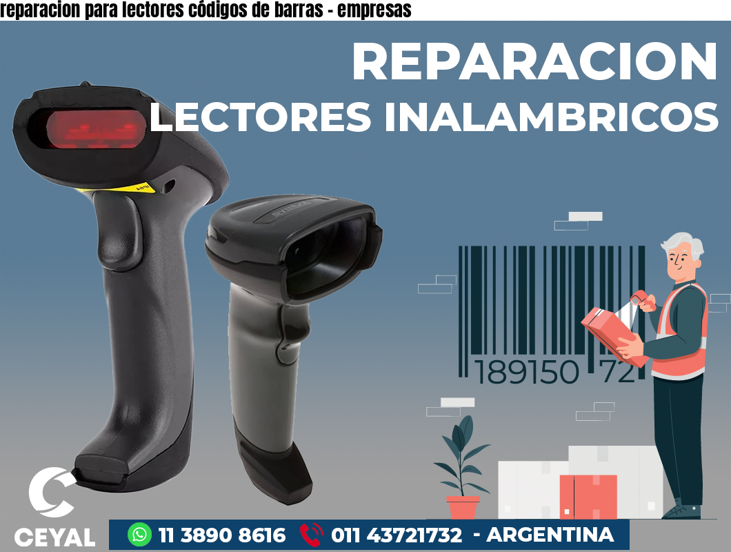 reparacion para lectores códigos de barras – empresas