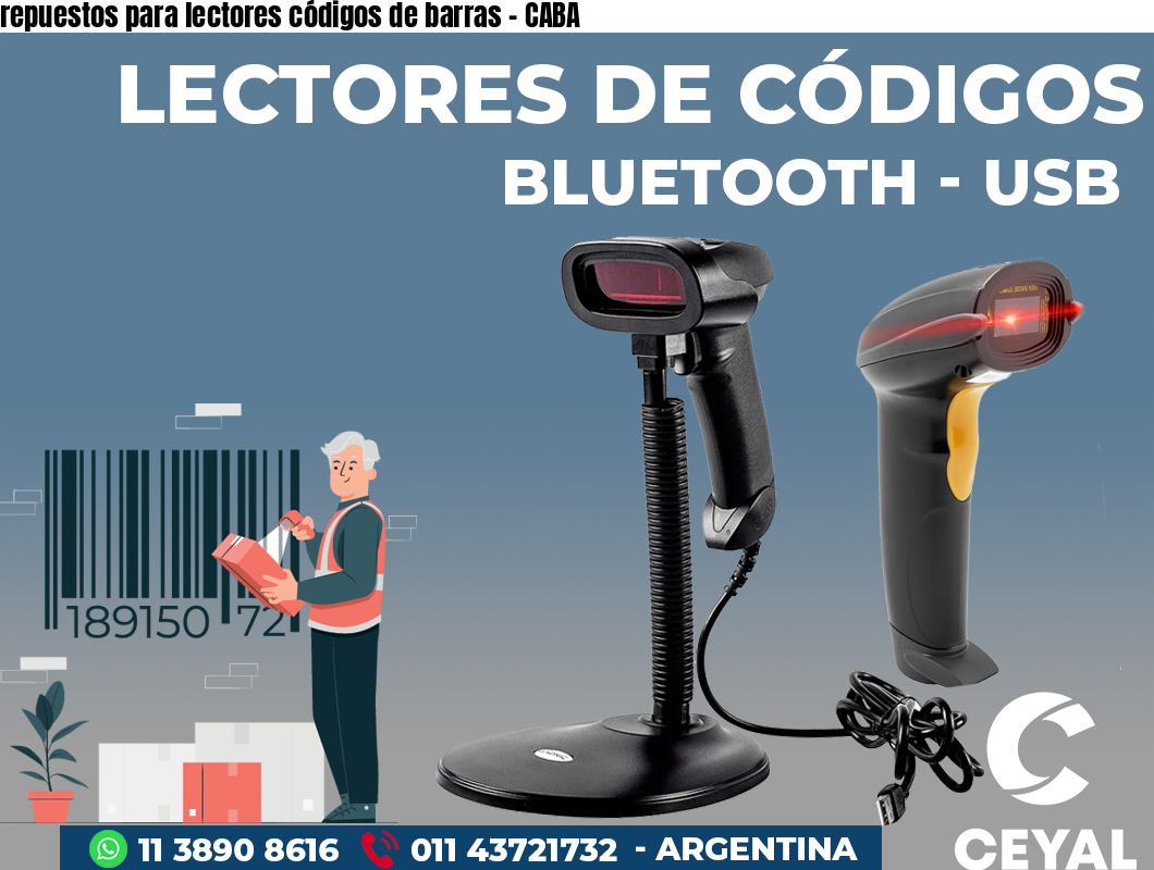 repuestos para lectores códigos de barras – CABA