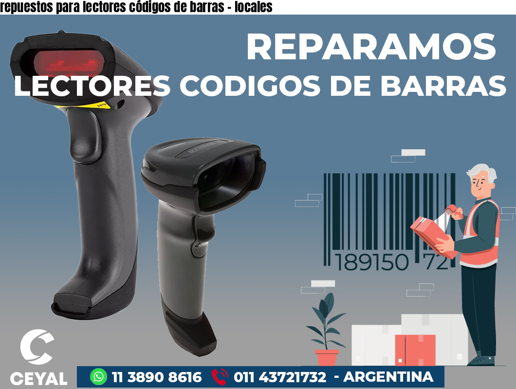 repuestos para lectores códigos de barras – locales