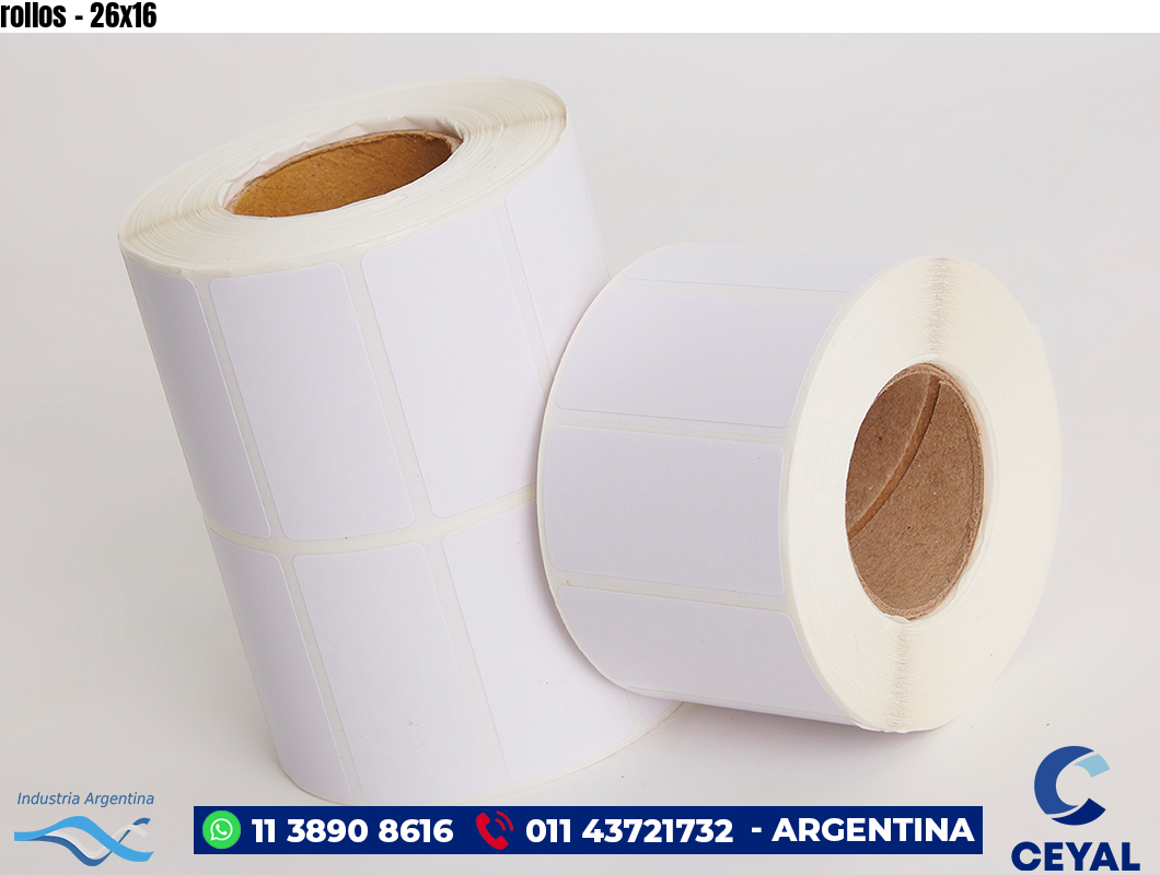 rollos - 26x16