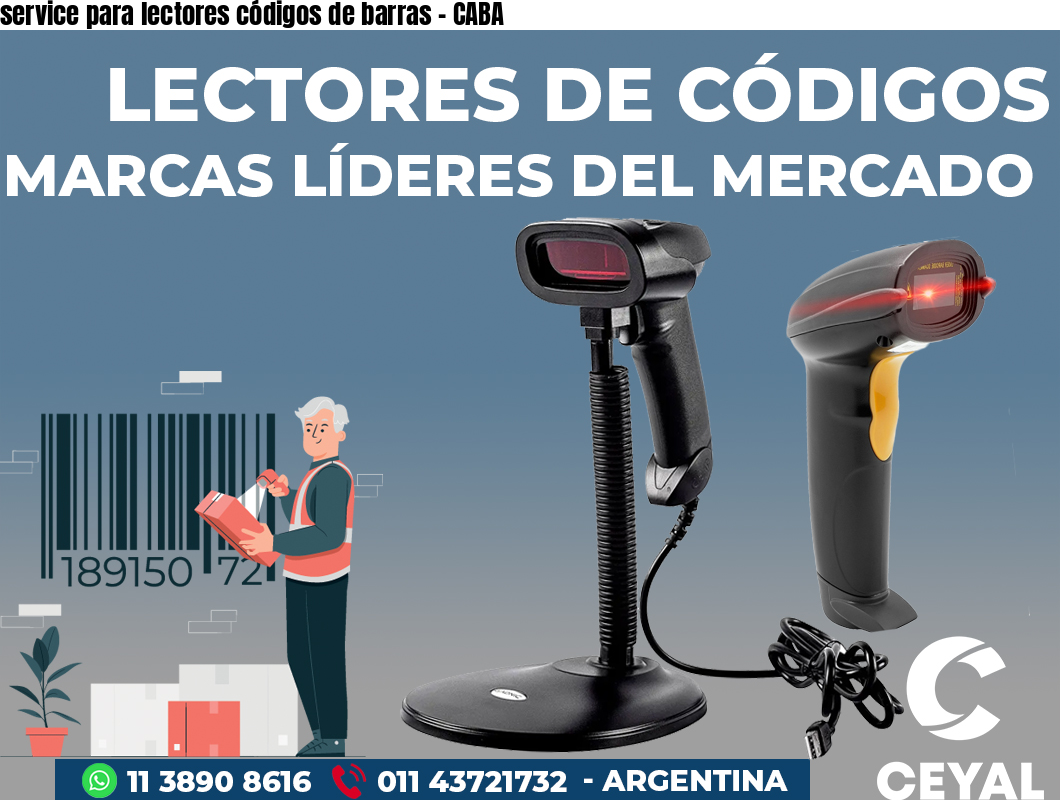 service para lectores códigos de barras – CABA