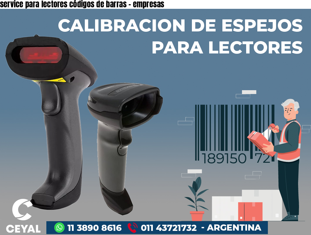 service para lectores códigos de barras – empresas
