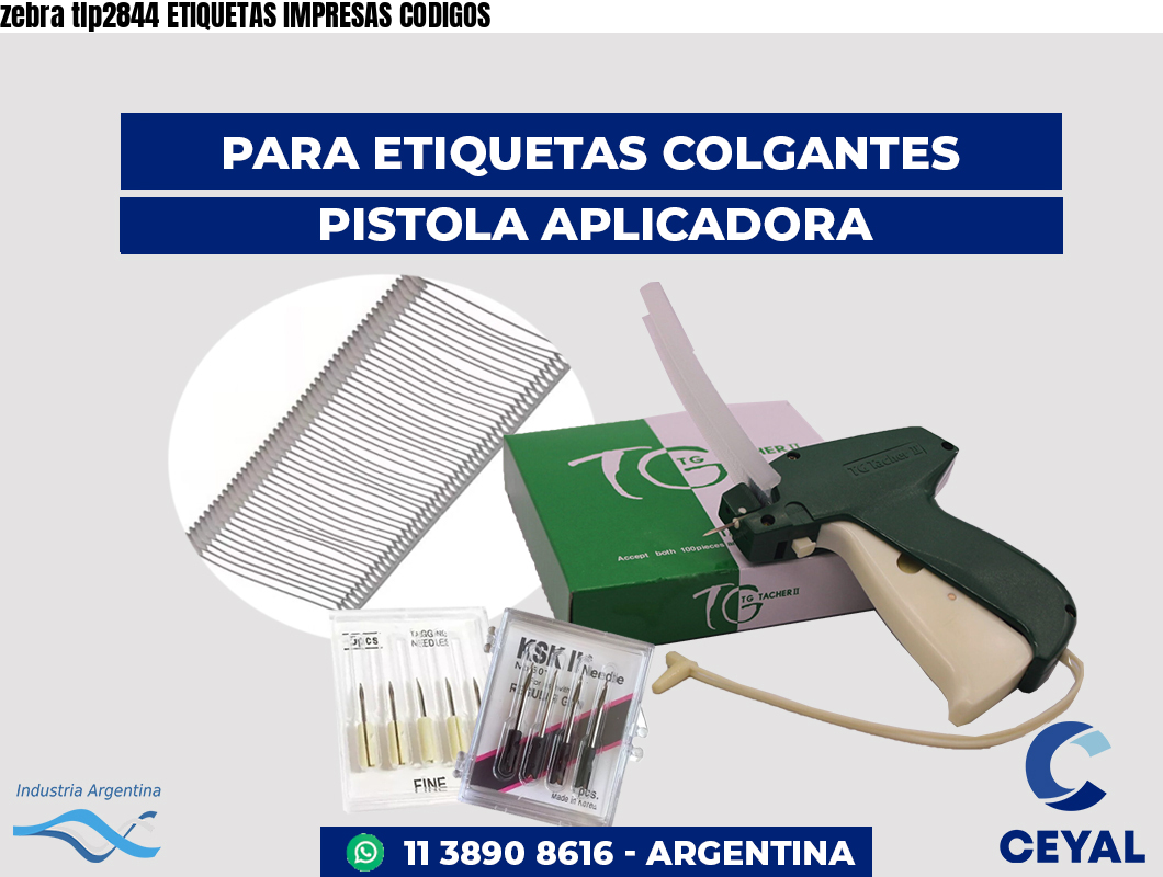 zebra tlp2844 ETIQUETAS IMPRESAS CODIGOS