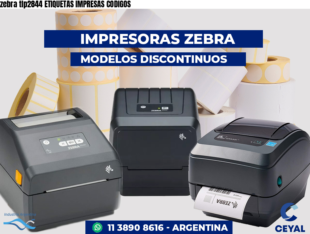 zebra tlp2844 ETIQUETAS IMPRESAS CODIGOS