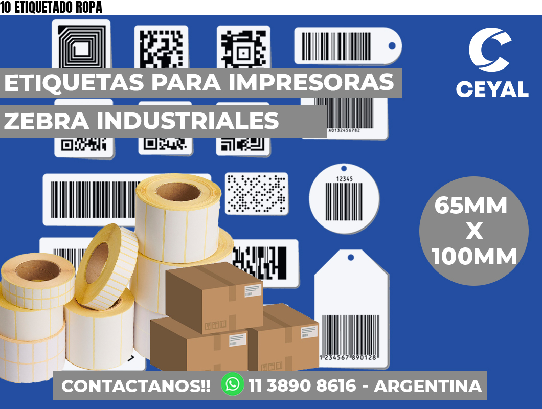 10 ETIQUETADO ROPA