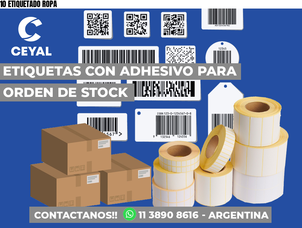 10 ETIQUETADO ROPA