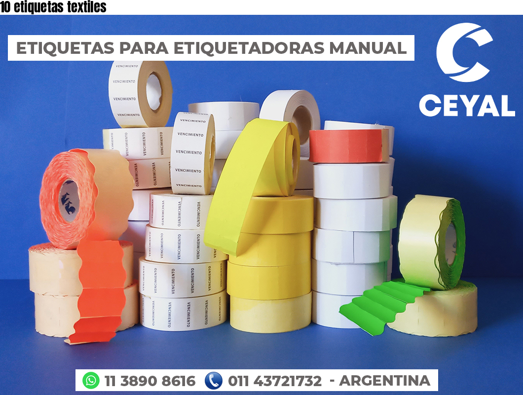 10 etiquetas textiles
