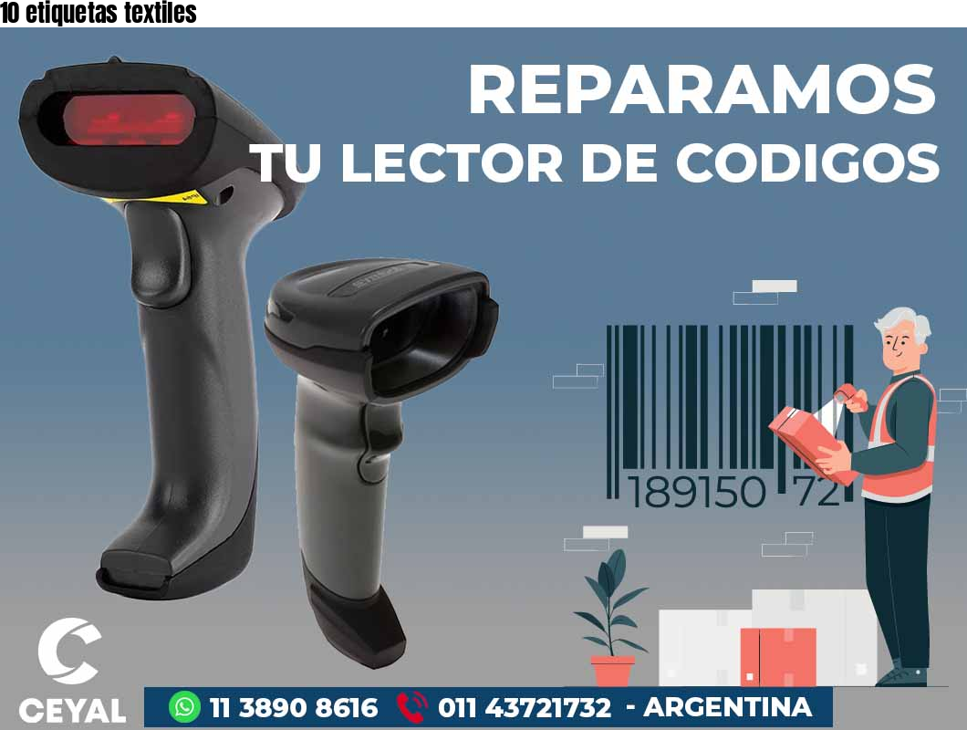 10 etiquetas textiles