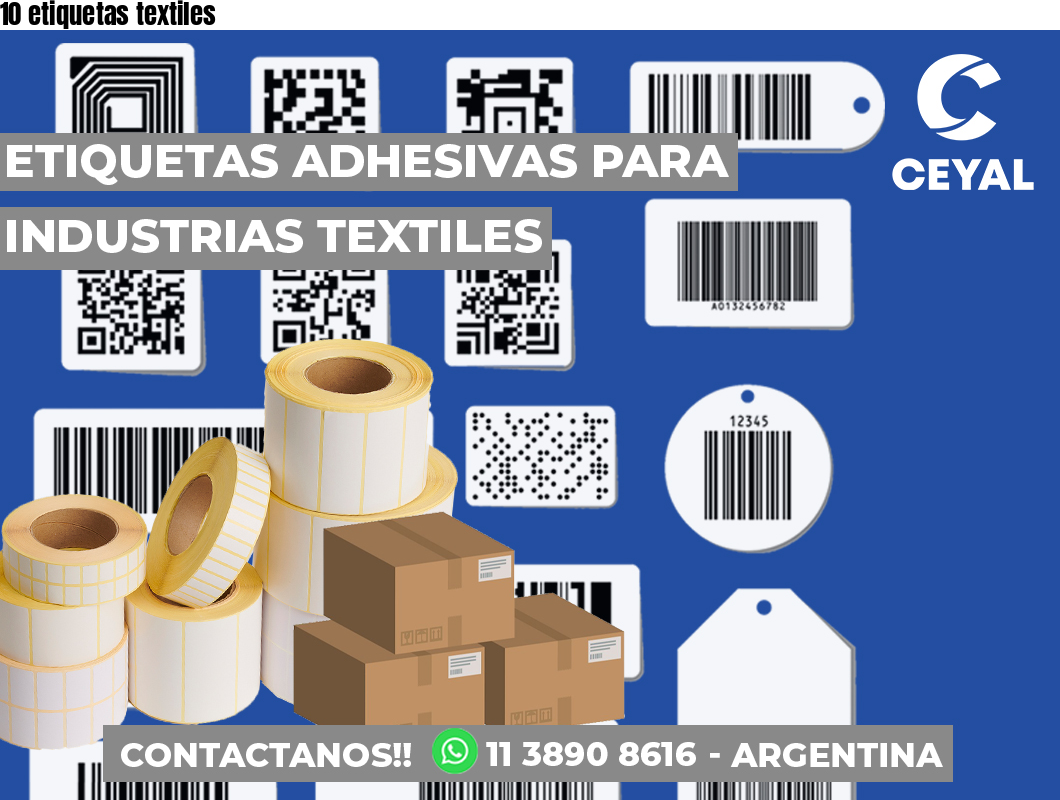 10 etiquetas textiles