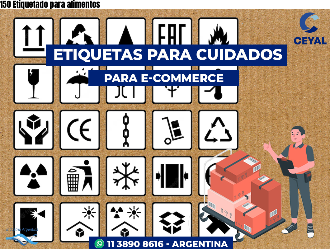 150 Etiquetado para alimentos
