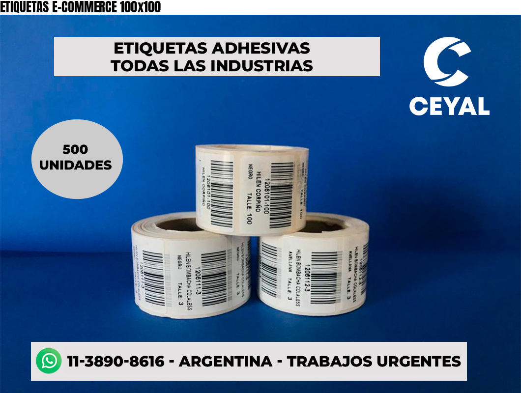 ETIQUETAS E-COMMERCE 100x100