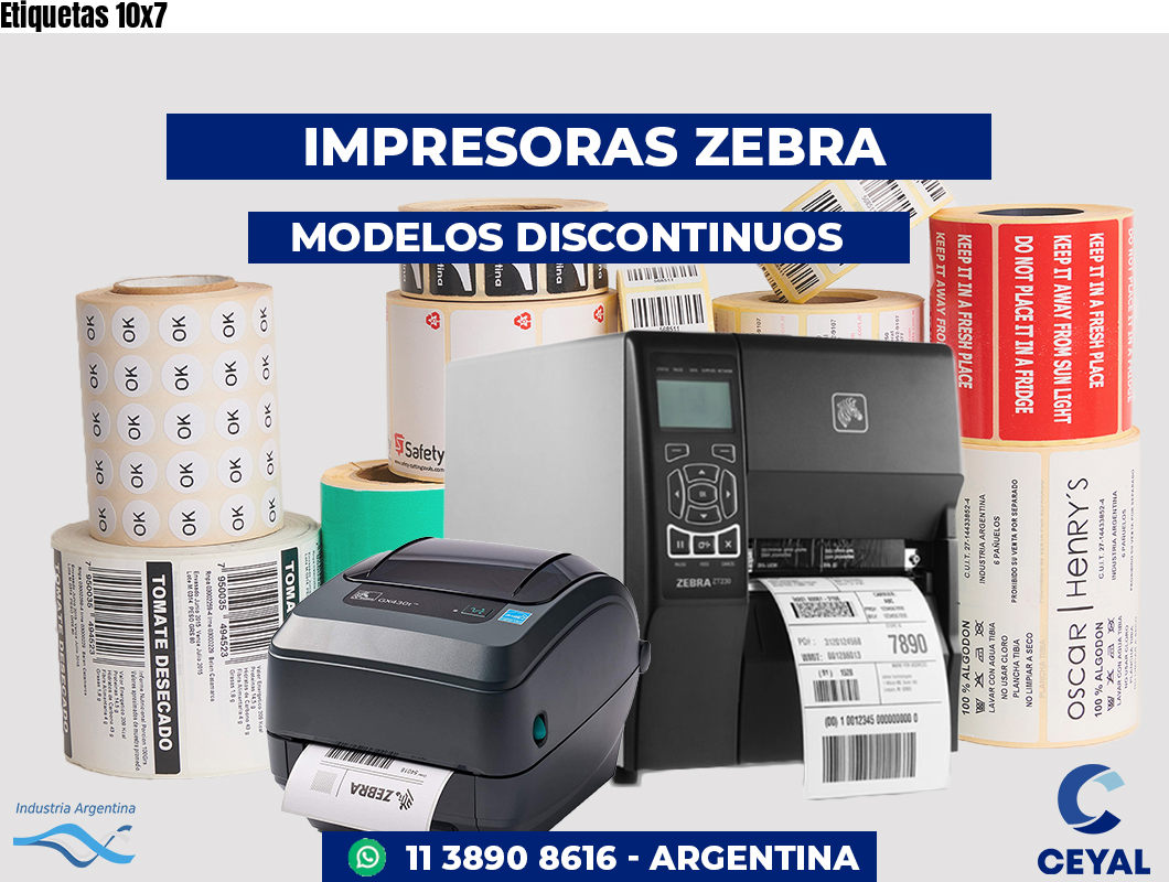 Etiquetas 10x7