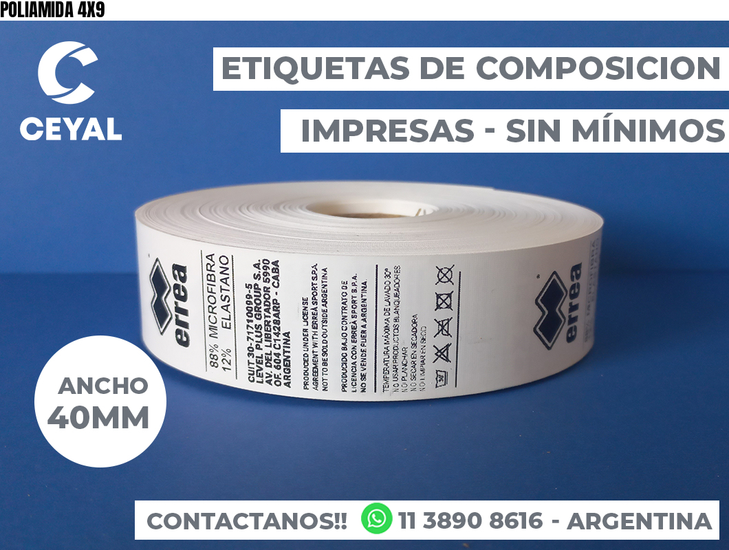 POLIAMIDA 4X9