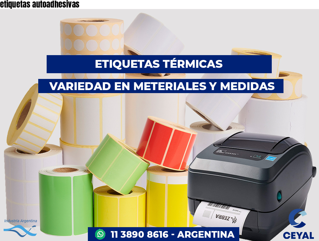 etiquetas autoadhesivas