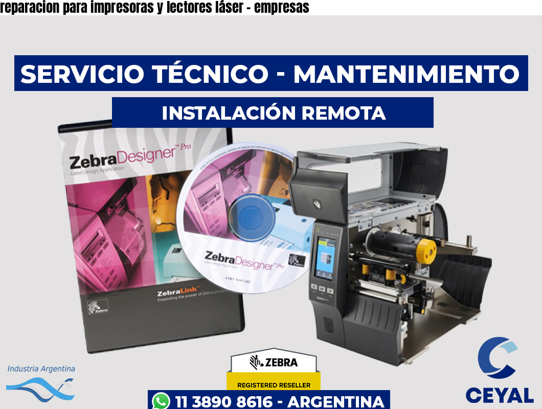 reparacion para impresoras y lectores láser – empresas
