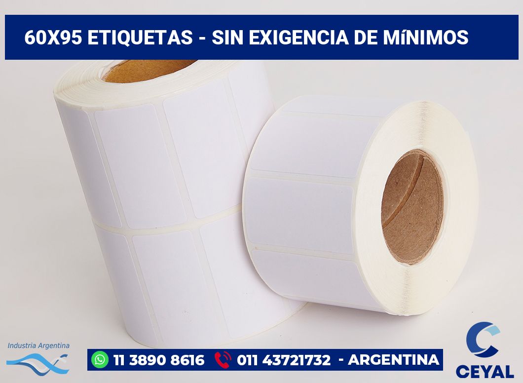 60x95 Etiquetas