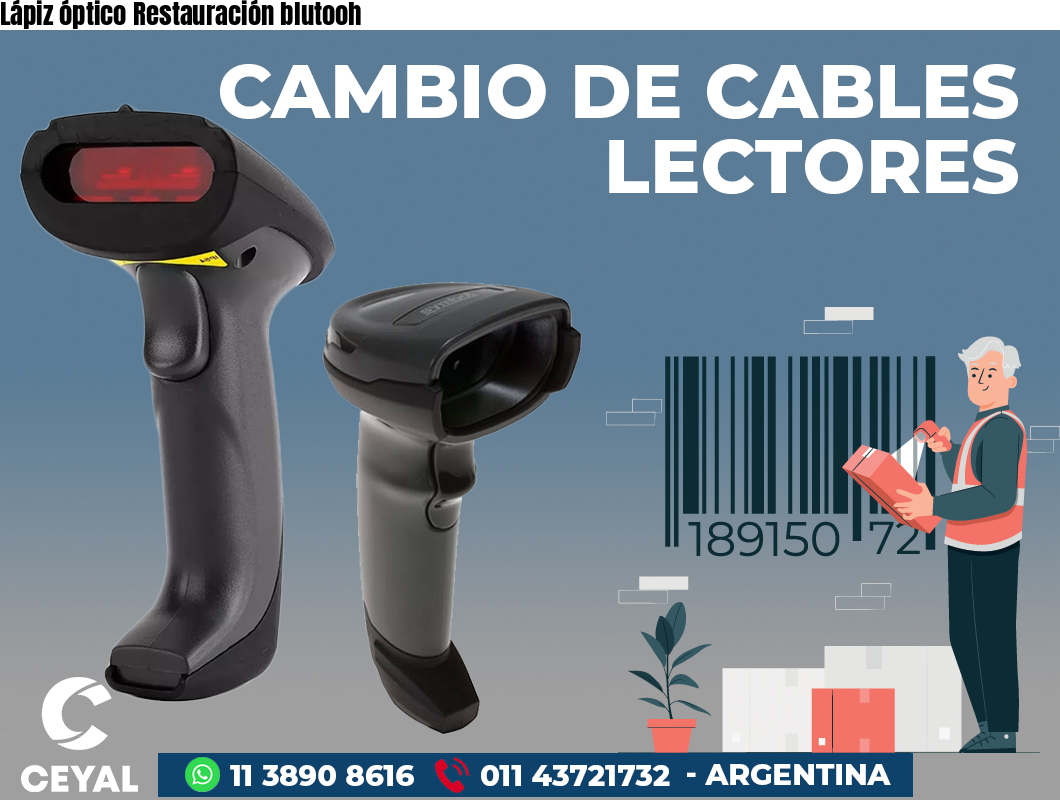 Lápiz óptico Restauración blutooh
