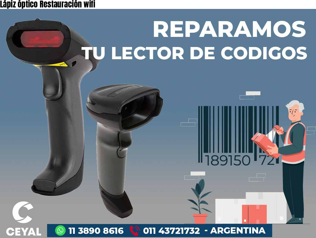 Lápiz óptico Restauración wifi