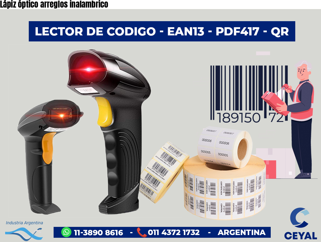 Lápiz óptico arreglos inalambrico
