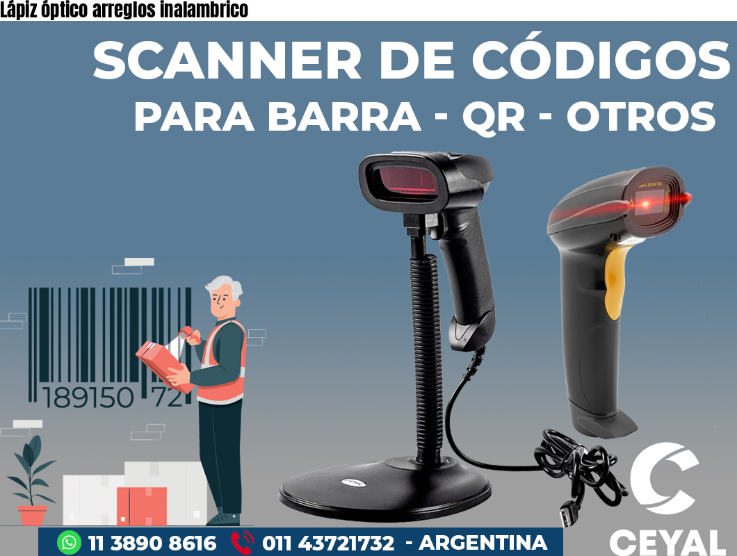 Lápiz óptico arreglos inalambrico