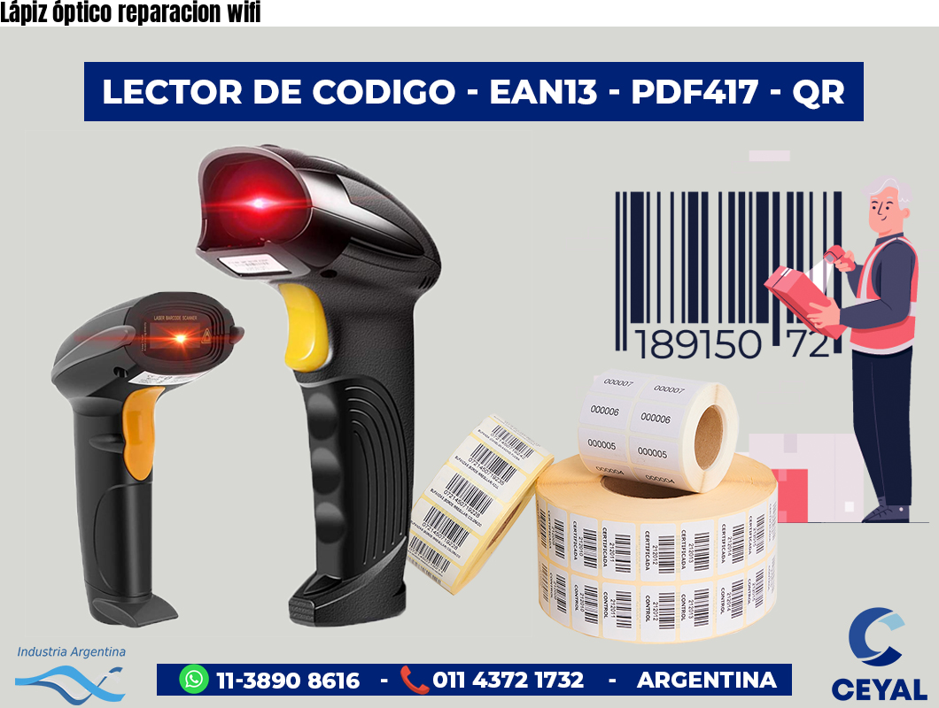 Lápiz óptico reparacion wifi