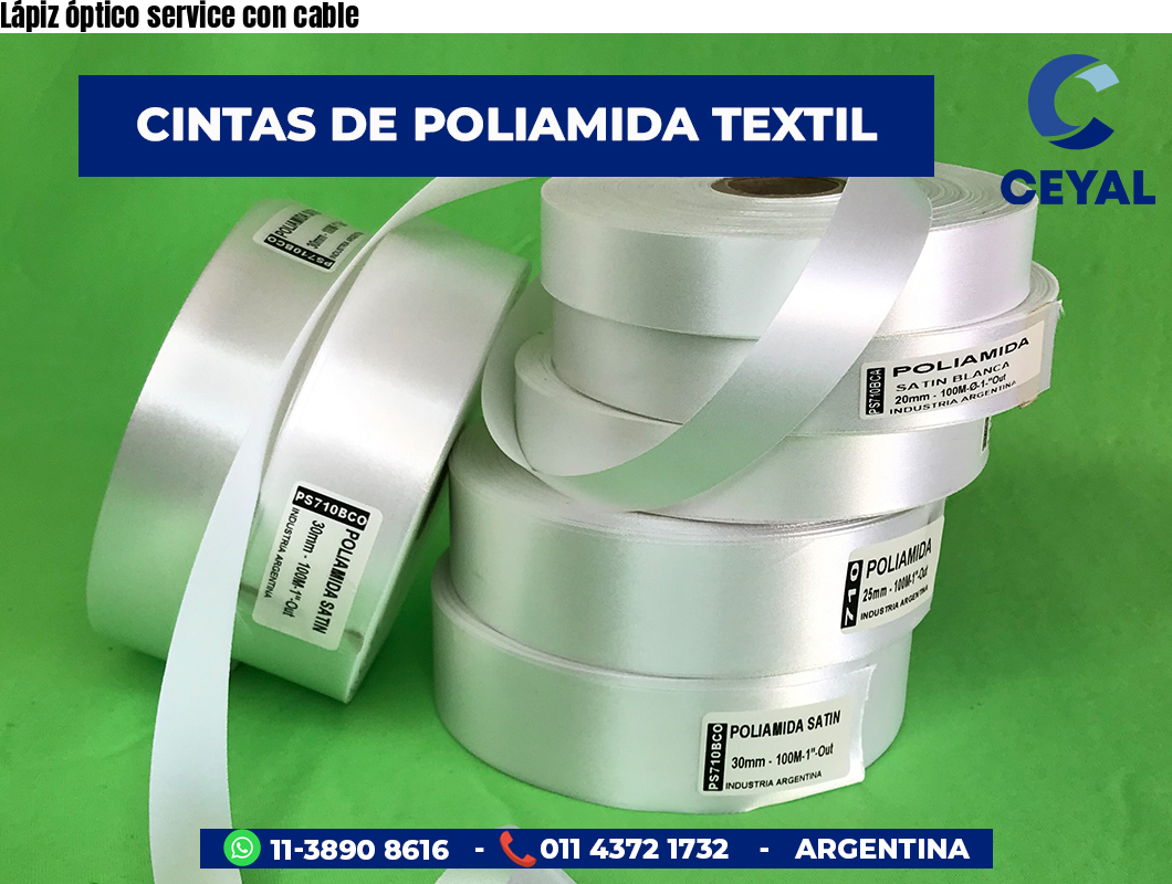 Lápiz óptico service con cable