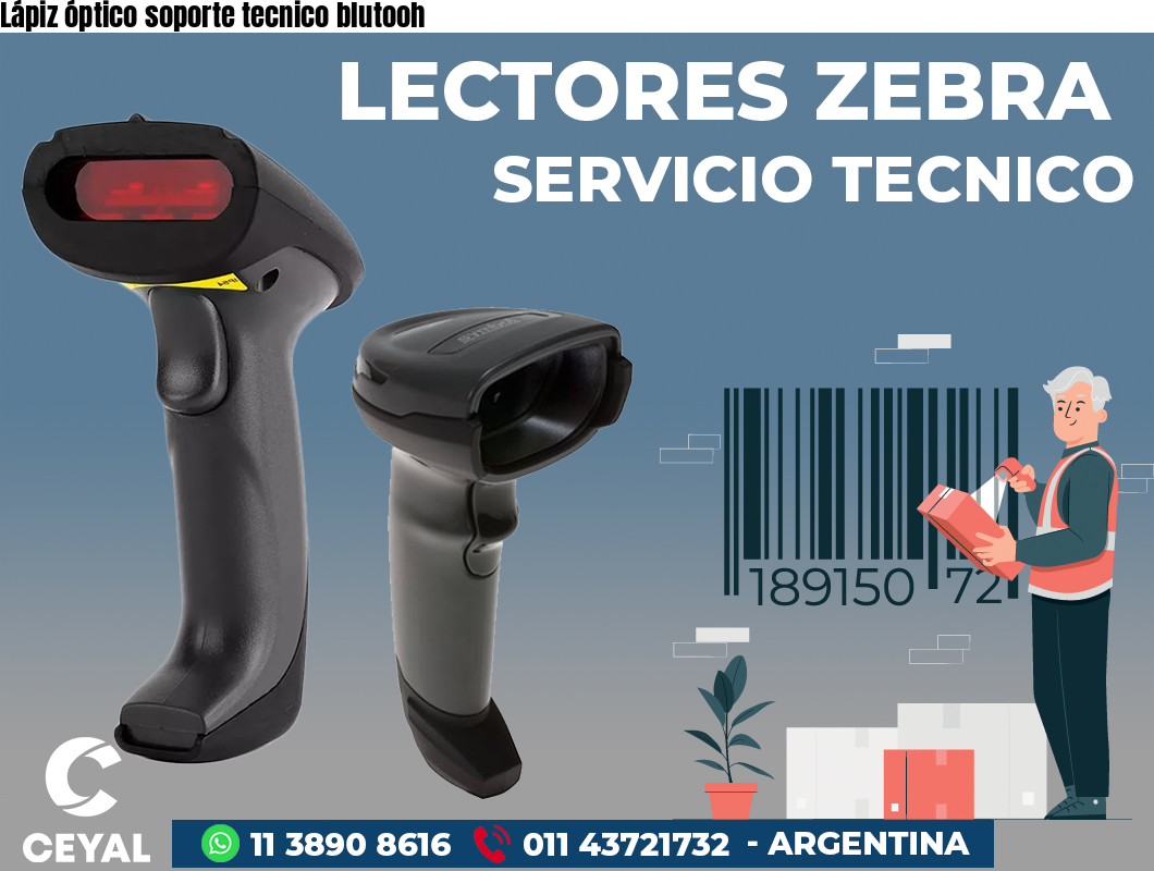 Lápiz óptico soporte tecnico blutooh