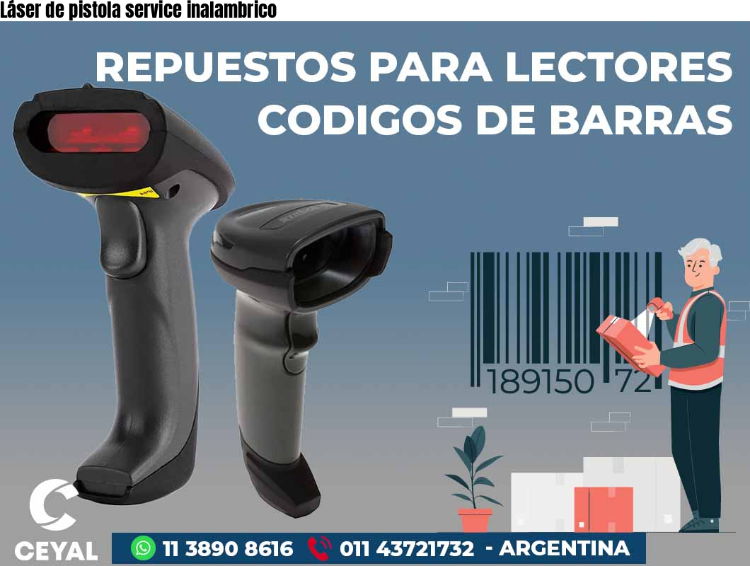 Láser de pistola service inalambrico