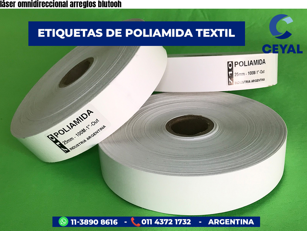 láser omnidireccional arreglos blutooh