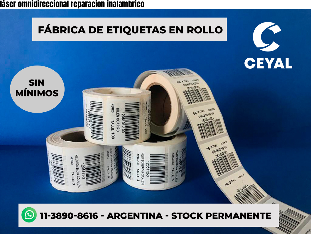 láser omnidireccional reparacion inalambrico