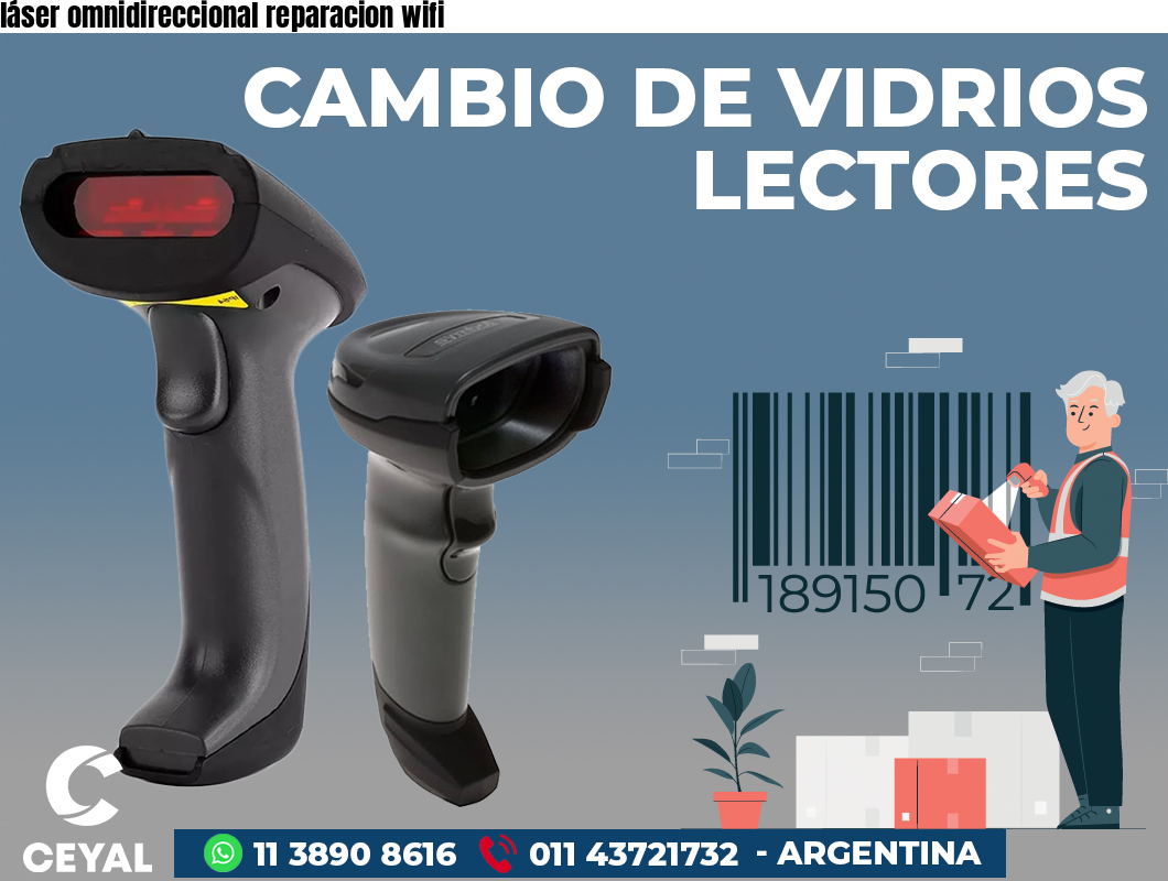 láser omnidireccional reparacion wifi