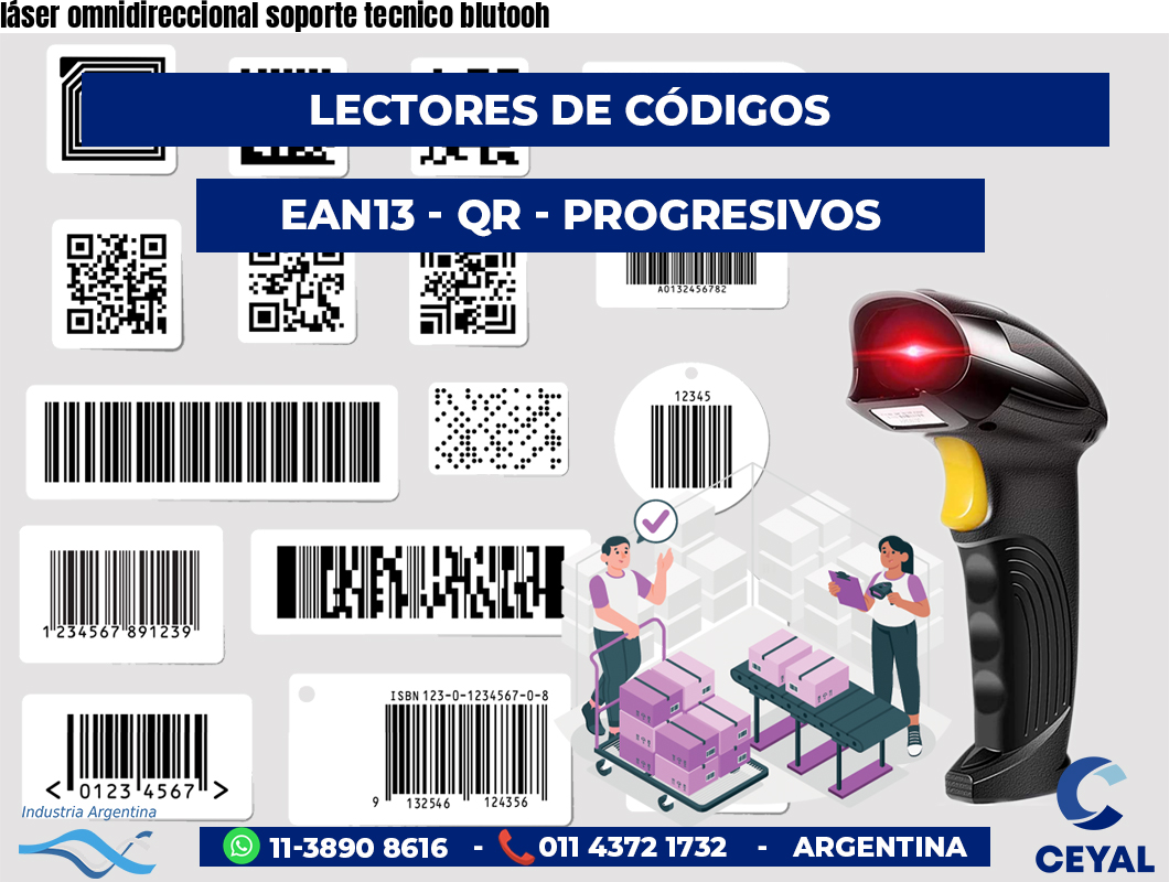 láser omnidireccional soporte tecnico blutooh