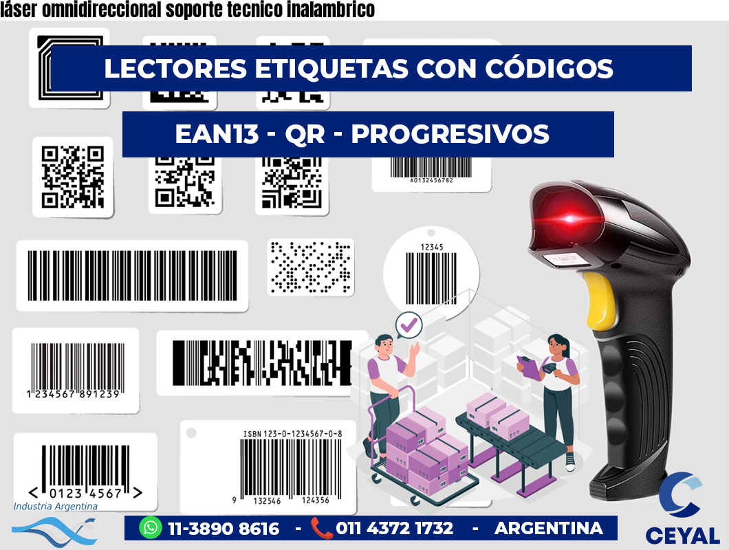 láser omnidireccional soporte tecnico inalambrico
