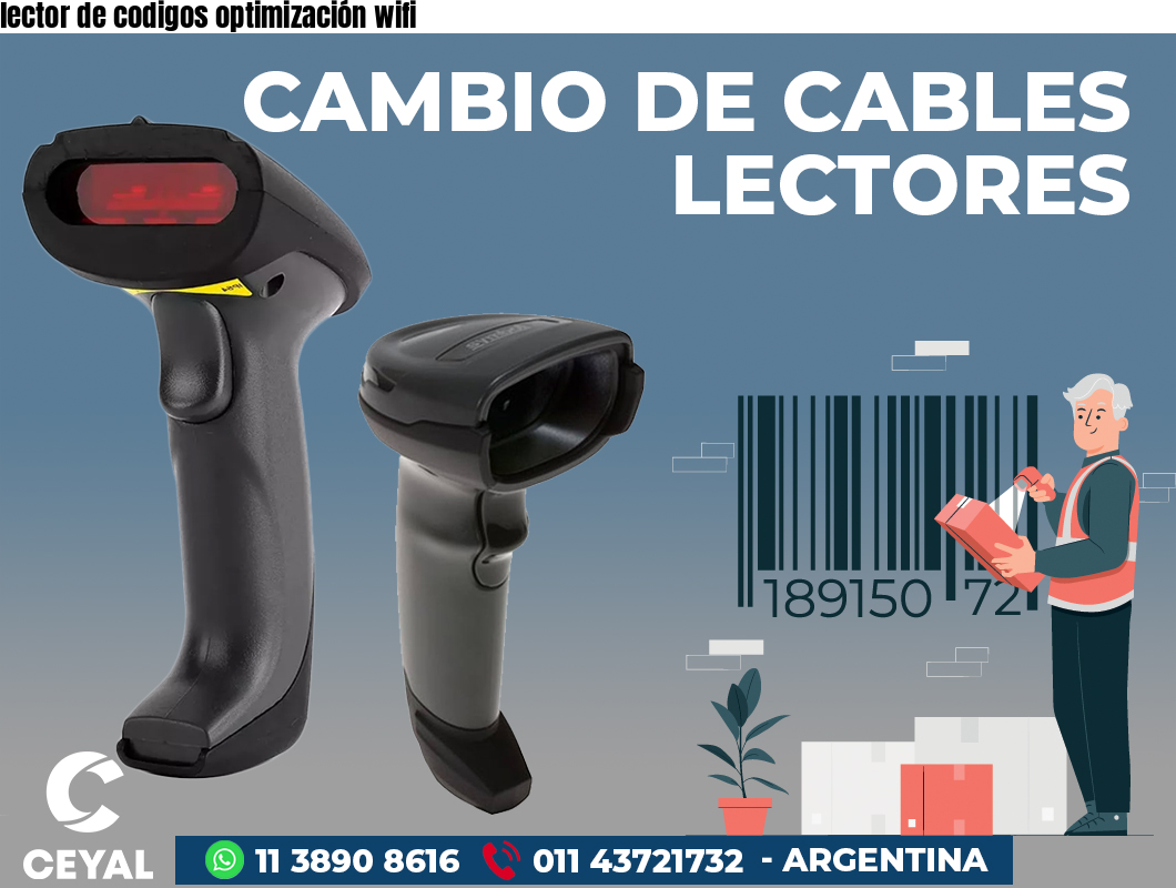 lector de codigos optimización wifi