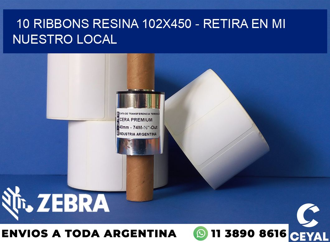 10 Ribbons resina 102x450 - retira en mi nuestro local