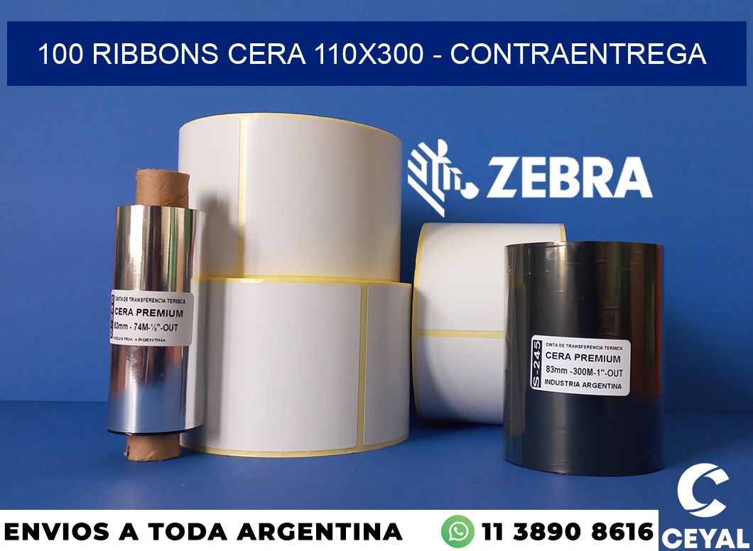 100 Ribbons cera 110x300 - contraentrega