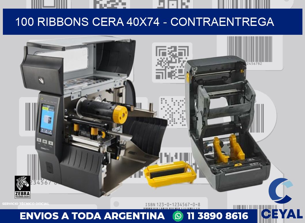 100 Ribbons cera 40x74 - contraentrega