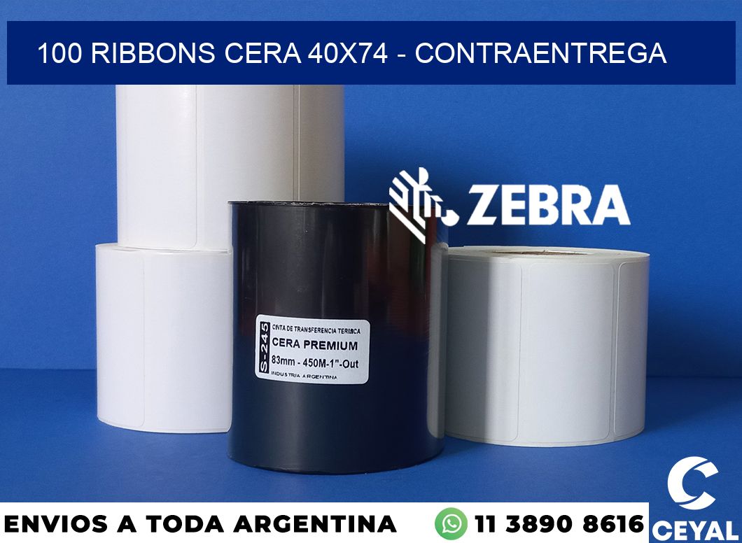 100 Ribbons cera 40x74 - contraentrega