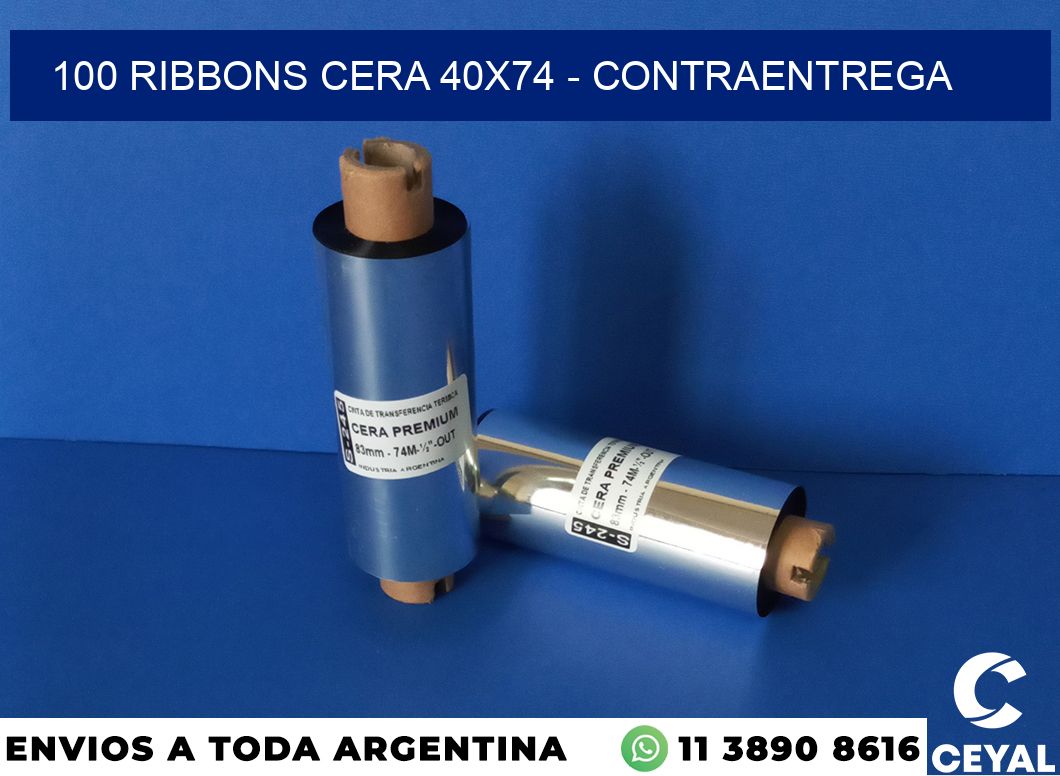 100 Ribbons cera 40×74 – contraentrega