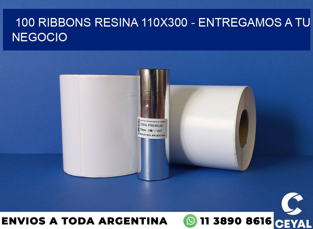 100 Ribbons resina 110×300 – entregamos a tu negocio