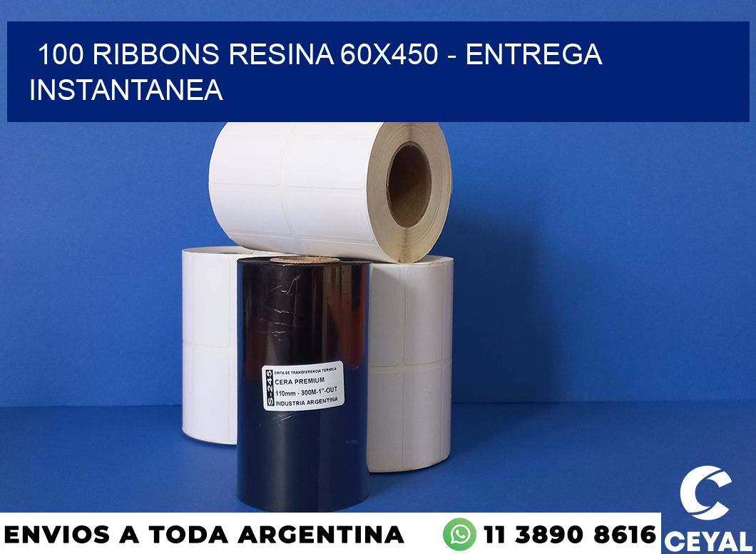 100 Ribbons resina 60×450 – entrega instantanea