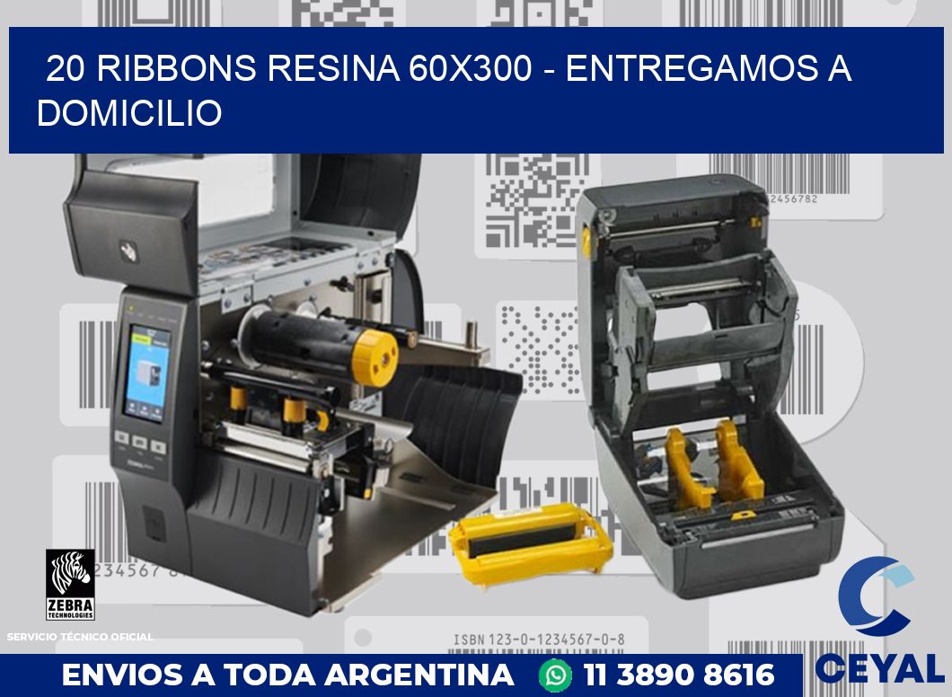 20 Ribbons resina 60x300 - entregamos a domicilio
