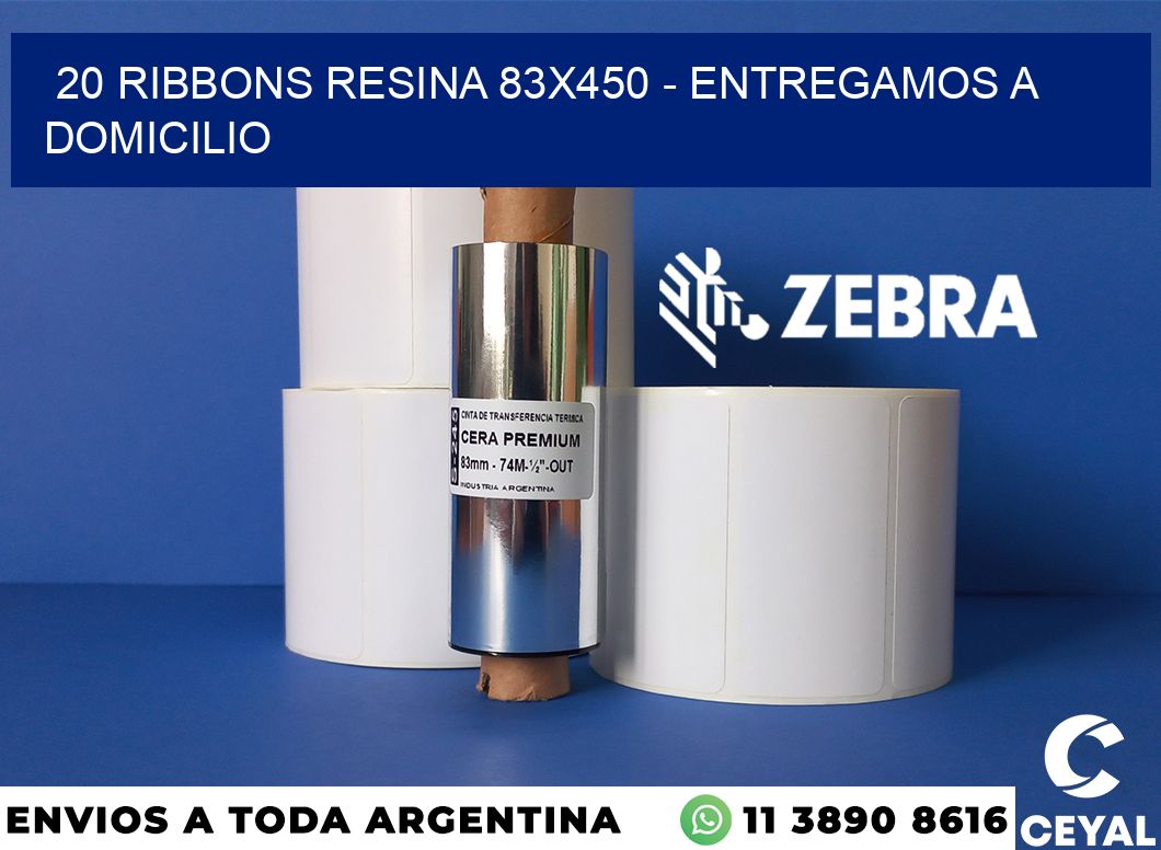 20 Ribbons resina 83x450 - entregamos a domicilio
