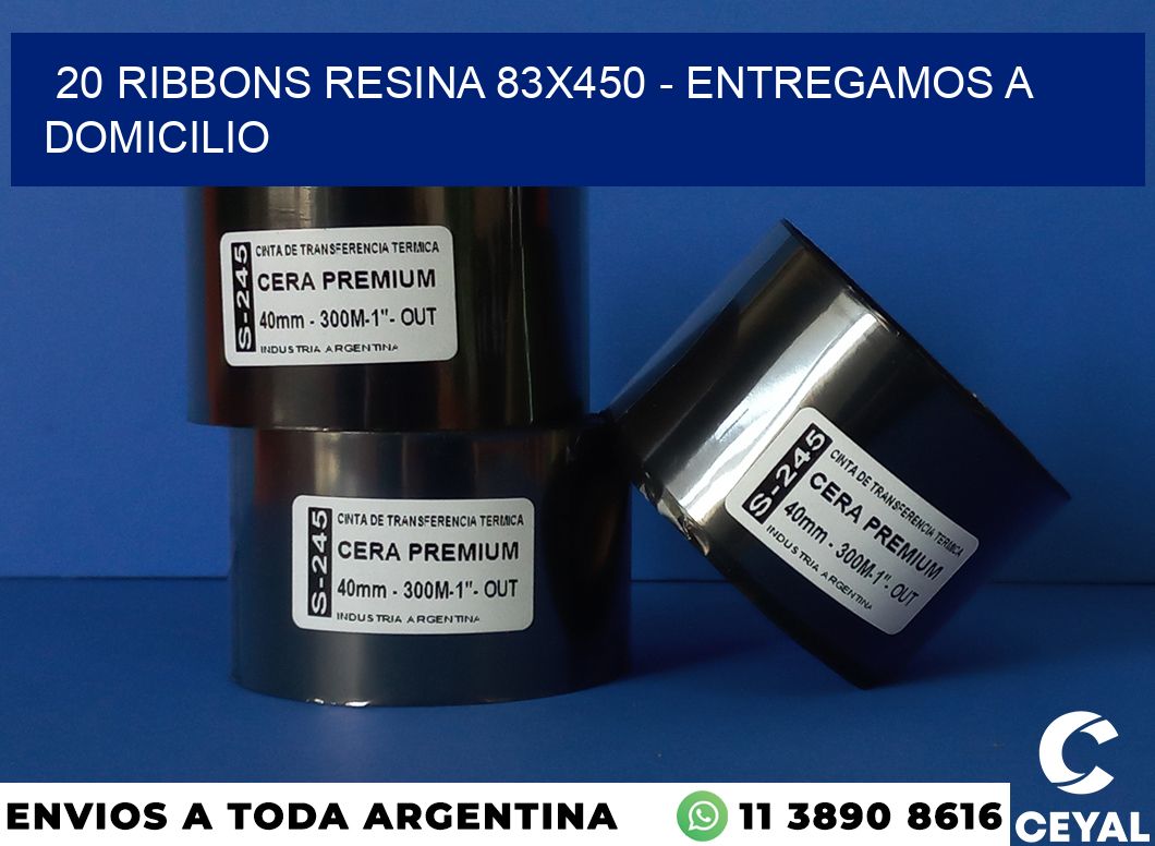 20 Ribbons resina 83×450 – entregamos a domicilio