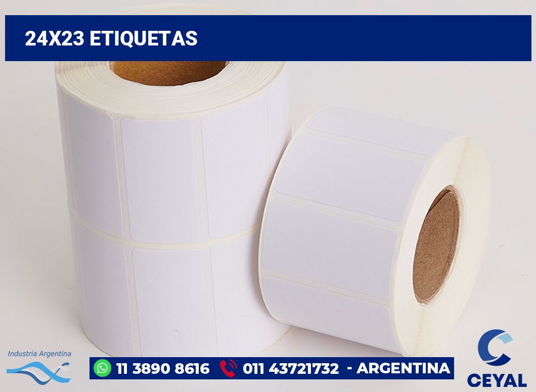24x23 Etiquetas